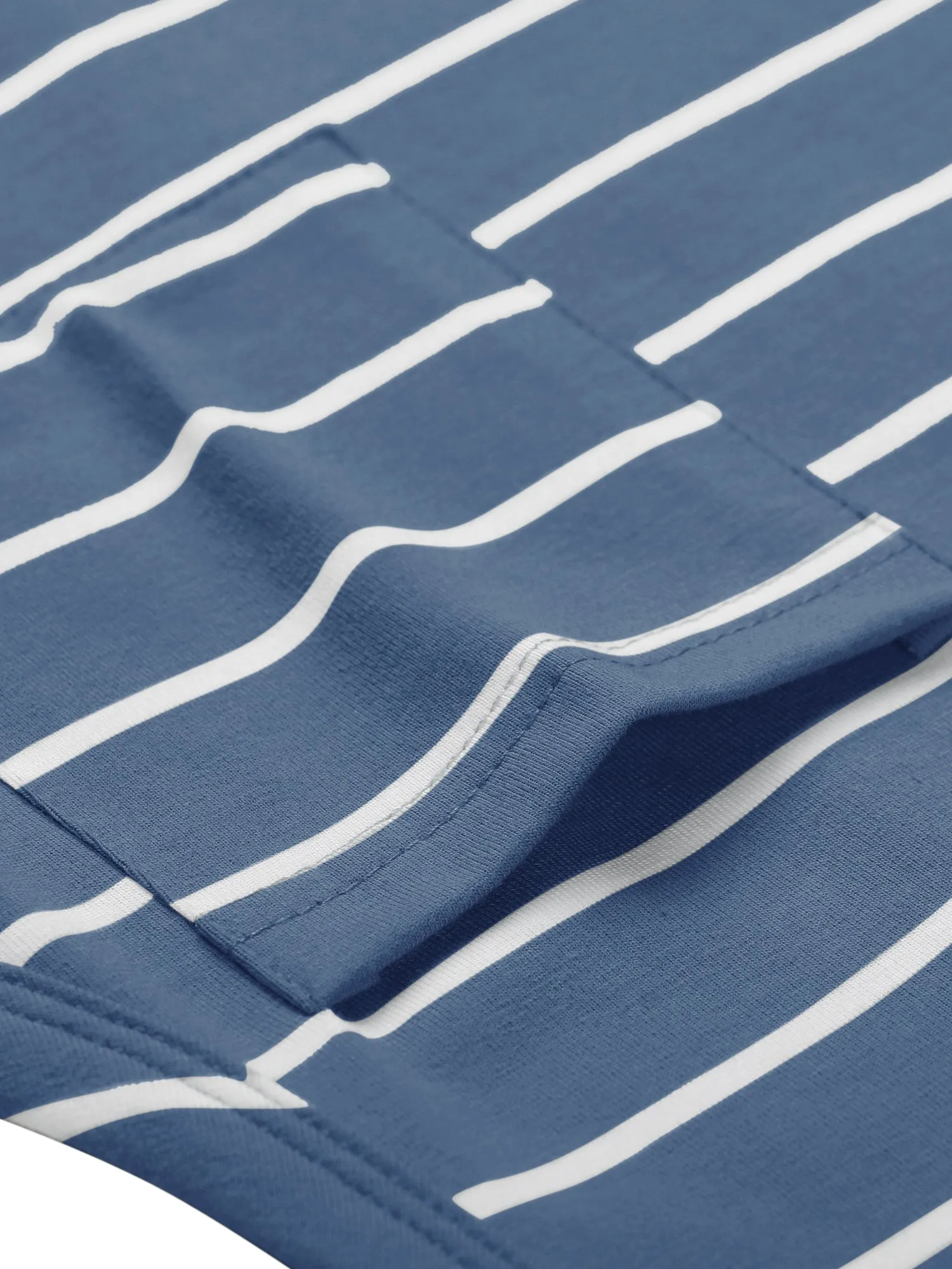 Basic Striped Crew Neck Sleeveless Vest Tank Top