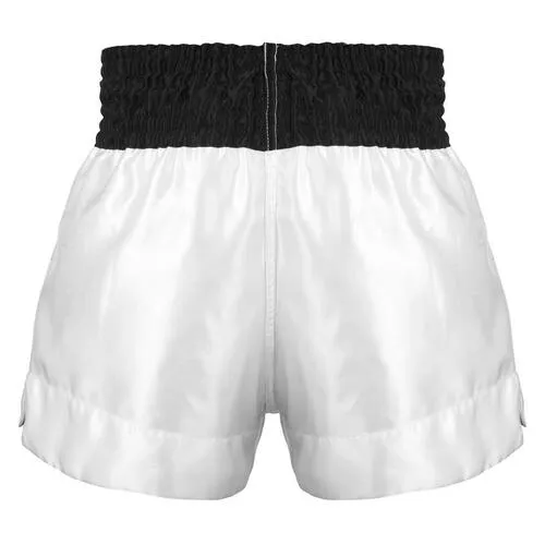 Morgan V2 White Tiger Muay  Thai Shorts