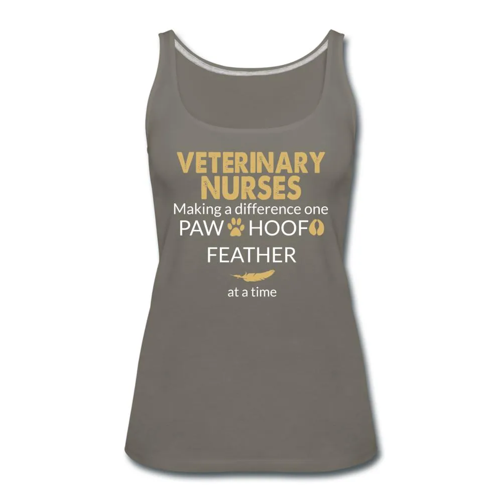 Vet Nurse- Making a Difference  Women's Tank Top